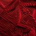Ткань Бархат полоса (бордо)